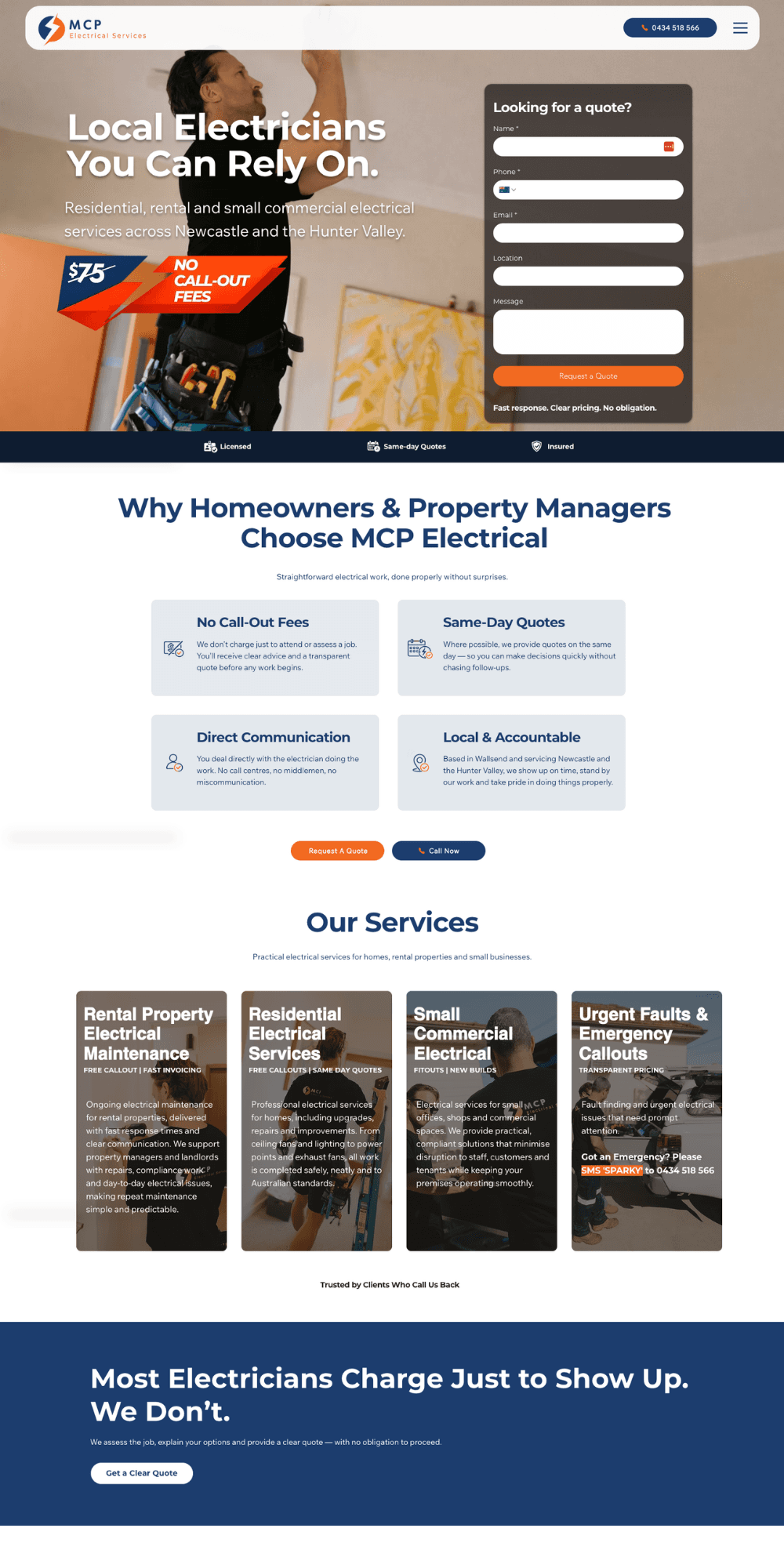 MCP Electrical — Electrician