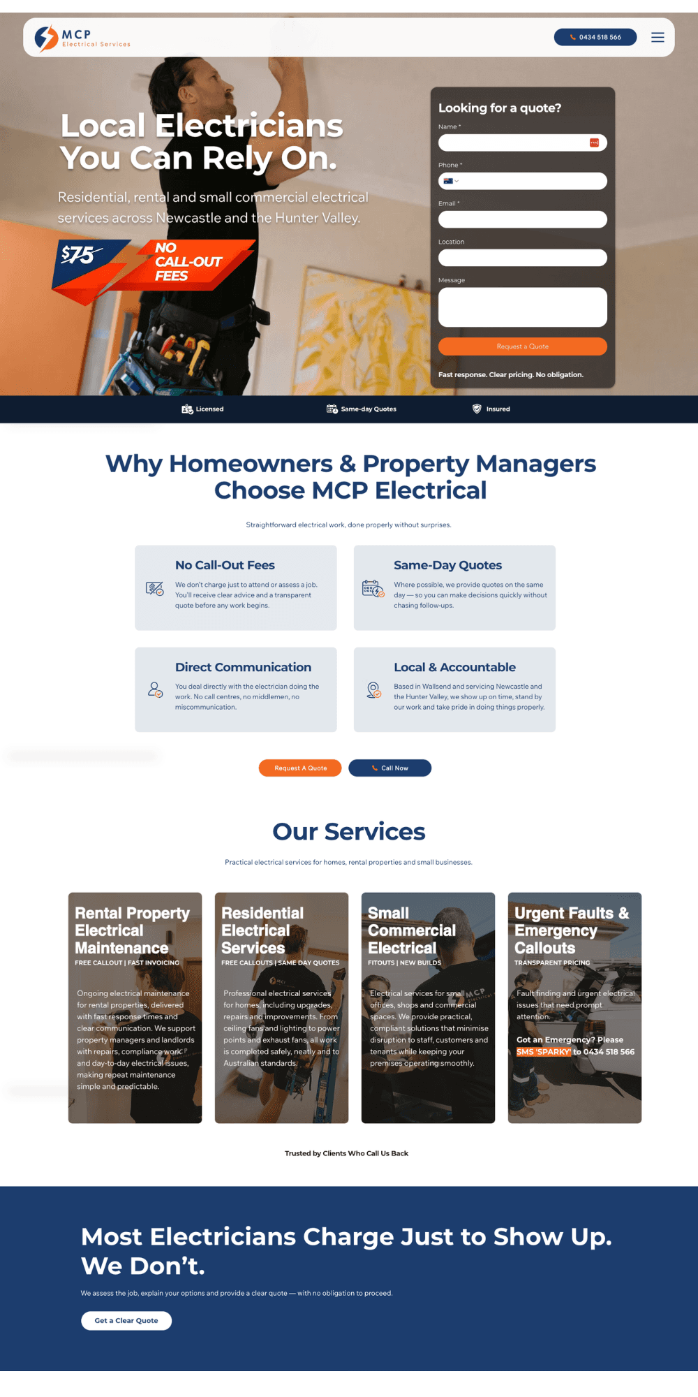 MCP Electrical — Electrician