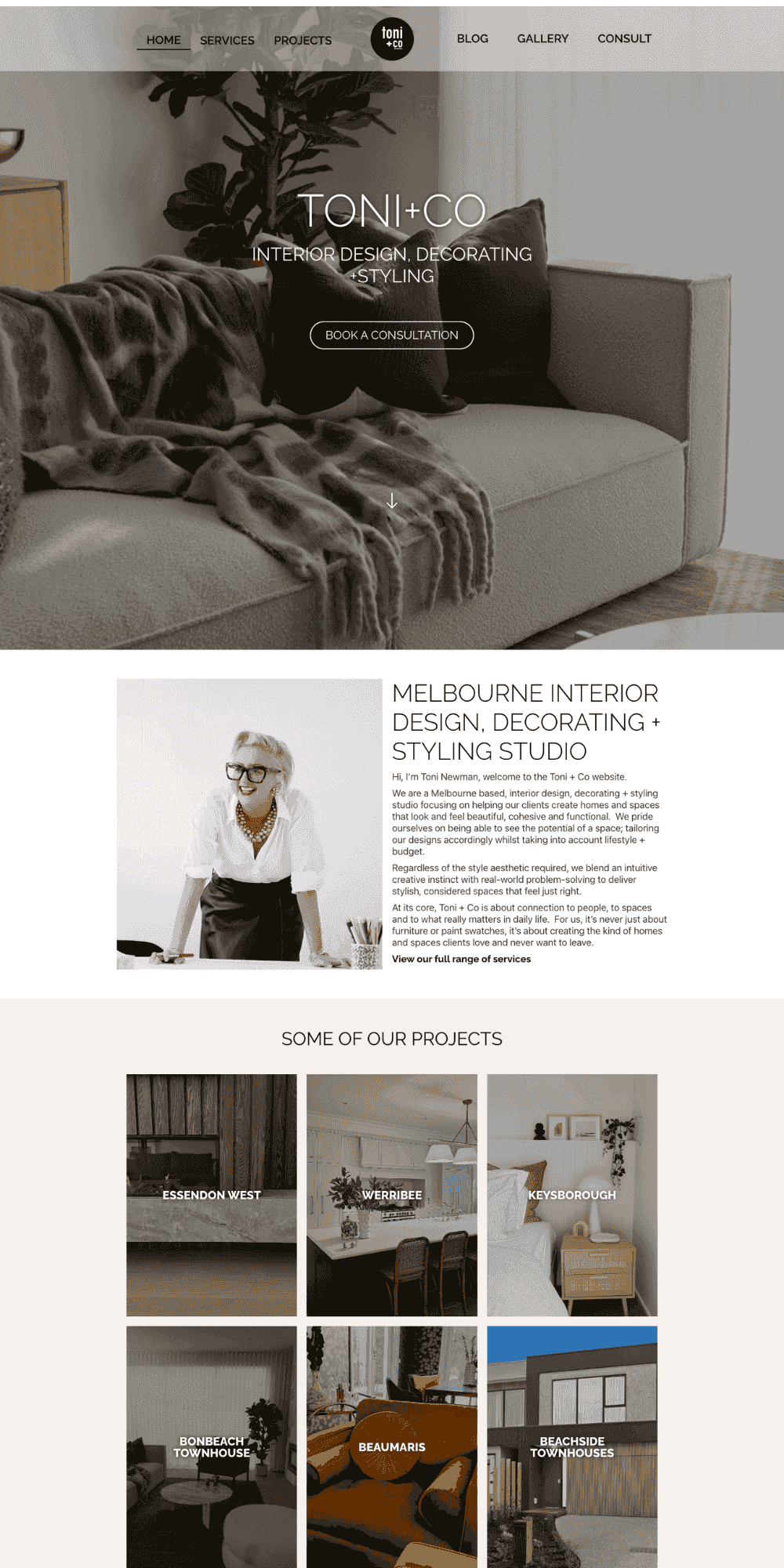 Toni+Co — Interior Design